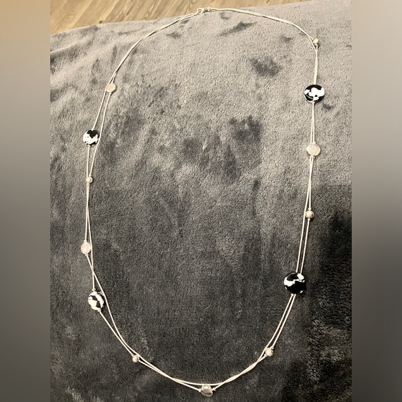 Jewelry - Silver Double Chain Necklace